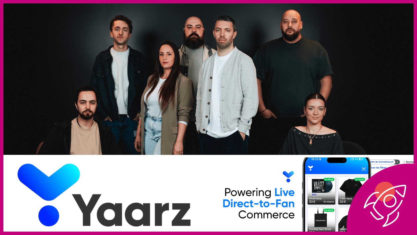 Yaarz raises €1 million to accelerate the digitalisation of direct-to-fan sales