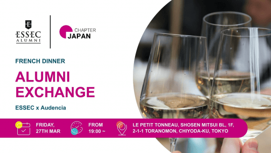 🍷 Alumni Exchange Event -  French Dinner with Audencia Alumni