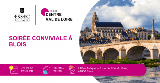 Soirée conviviale à Blois ~ Club Centre-Val de Loire