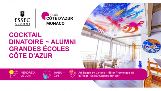 Cocktail dinatoire ~ Alumni Grandes Écoles Côte d'Azur