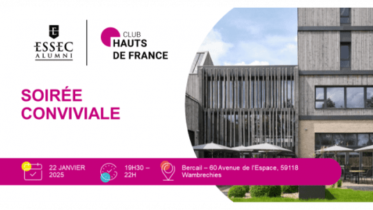 Soirée conviviale - Club ESSEC Alumni Hauts-de-France