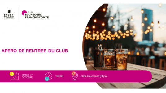 Apéro de rentrée du Club 