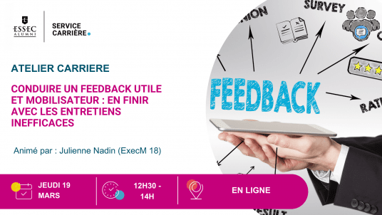 Nouveau webinaire : Conduire un feedback utile et mobilisateur : en finir avec les entretiens inefficaces