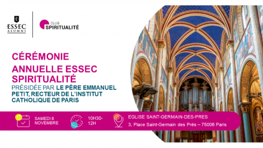 Cérémonie annuelle ESSEC Spiritualité ~ à l'Eglise Saint-Germain-des-Prés  