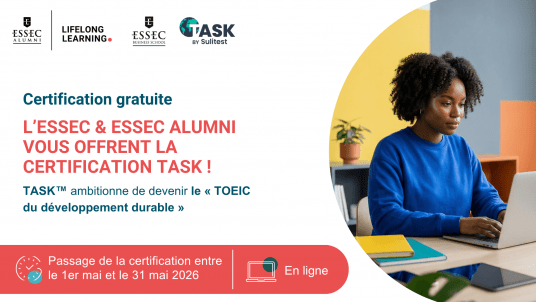 ESSEC & ESSEC Alumni offers you the TASK certification! 