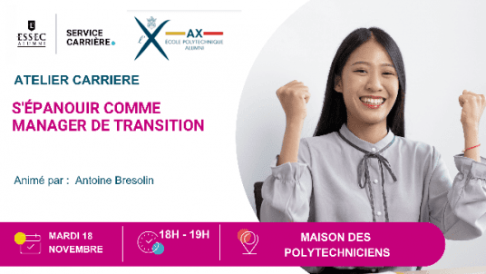 Atelier en présentiel:  S'épanouir comme Manager de Transition