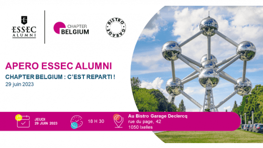 Apéro ESSEC ALUMNI Chapter Belgium: c'est reparti!
