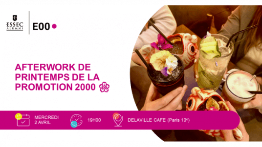 Afterwork de printemps de la Promotion 2000 🌸