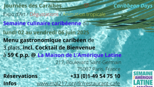 Caribbean vibes in Paris 