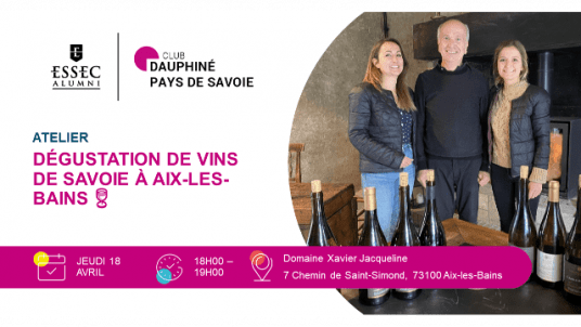 Atelier dégustation de vins de Savoie à Aix-les-Bains 🍷
