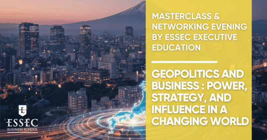 📢 ESSEC Executive Education - Masterclass & Networking Evening in Tokyo