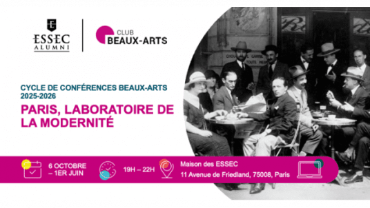 Cycle de conférences Beaux-Arts 2025-2026 ~ Paris, laboratoire de la modernité 🎨