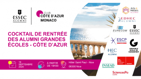 Cocktail de rentrée des Alumni Grandes Écoles - Côte d’Azur 