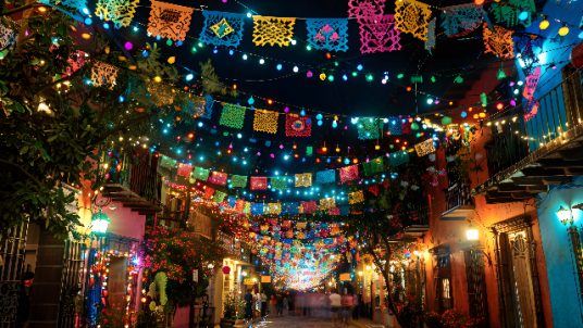 Verre de fin d'année à México