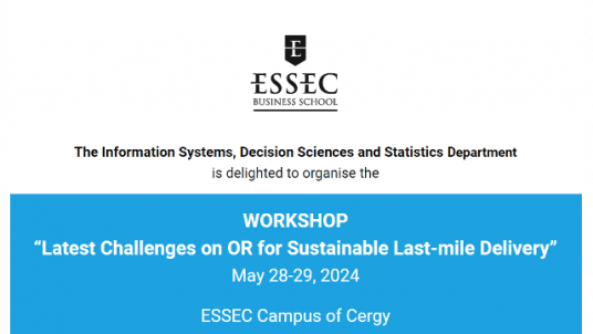 Workshop "Latest Challenges on OR for Sustainable Last-mile Delivery"