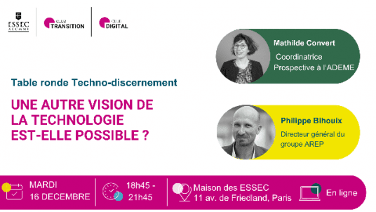 Table ronde Techno-discernement - Une autre vision de la technologie est-elle  possible ?