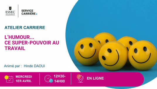 Nouveau webinaire : L'humour... ce super-pouvoir au travail