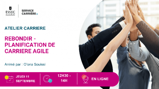 Webinaire : Rebondir - Planification de carrière agile