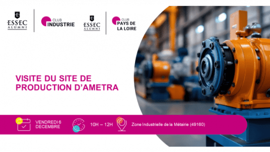 Visite du site de production d’Ametra, ETI dans le domaine de l'aéronautique, du spatial, de la défense, du nucléaire et du ferroviaire