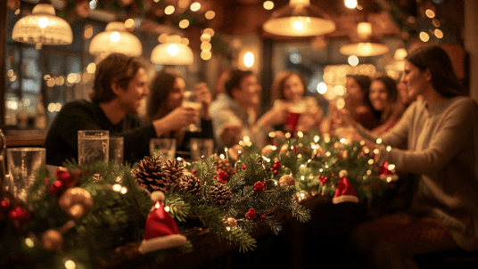 Dinner and drinks - End of the year gathering in Berlin