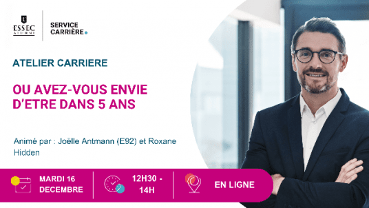 Webinaire : Où avez-vous envie d’être dans 5 ans ?
