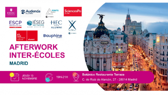 Afterwork Alumni Inter-Écoles à Madrid