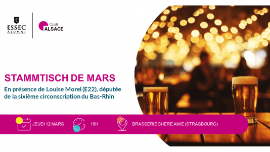 Diner - Table ronde avec Louise Morel (E22),  députée de la sixième circonscription du Bas-Rhin