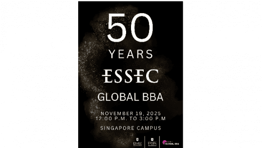 Celebrating 50 years of the Global BBA on the Singapore campus !