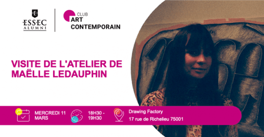 Visite de l'atelier de Maëlle Ledauphin