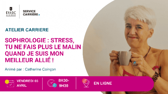 Nouveau webinaire de Sophrologie : Stress, tu ne fais plus le malin quand je suis mon meilleur allié !