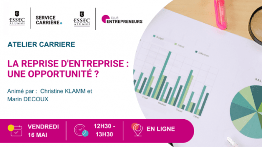 [NOUVEAU] Webinaire - La reprise d'entreprise : une opportunité ?