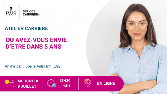 Webinaire : Où avez-vous envie d’être dans 5 ans ?