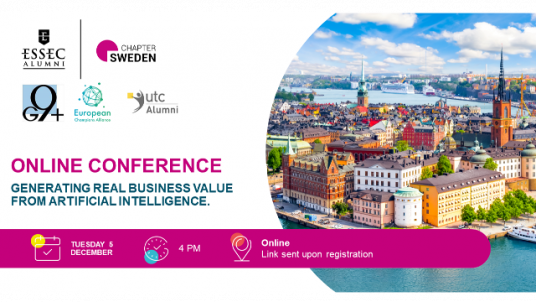 ONLINE | Conference: Generating Real Business Value from Artificial Intelligence.