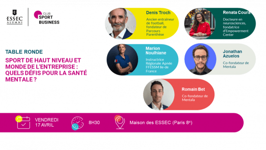  Sport de haut niveau et monde de l'entreprise : quels défis pour la santé mentale ?