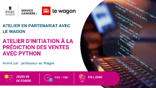 Atelier organisé par Le Wagon : Atelier d'initiation à la prédiction des ventes avec Python