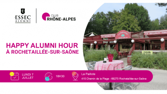 Happy Alumni Hour à Rochetaillée-sur-Saône