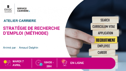 Webinaire : Stratégie de recherche d'emploi (méthode)