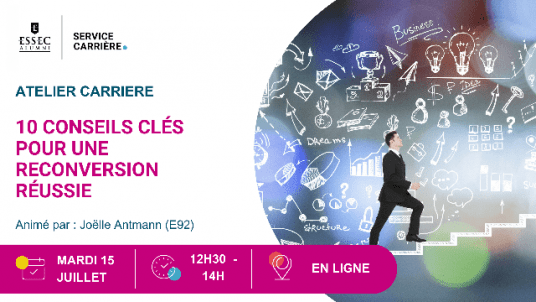 Webinaire : 10 conseils clés pour une reconversion réussie