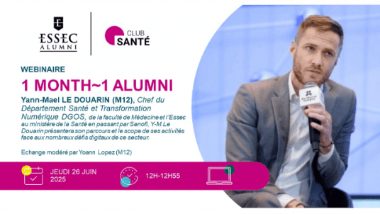 1 Month 1 Alumni : Yann-Mael LE DOUARIN (M12), Les défis digitaux du secteur de la santé 
