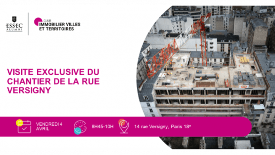 🚧 Visite exclusive du chantier de la rue Versigny