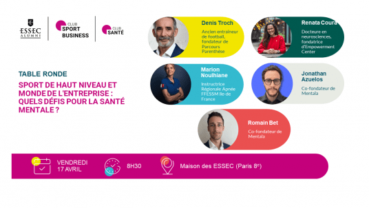  [REPORTE] Sport de haut niveau et monde de l'entreprise : quels défis pour la santé mentale ?
