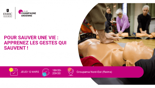 2h pour sauver une vie : apprenez les gestes qui sauvent !