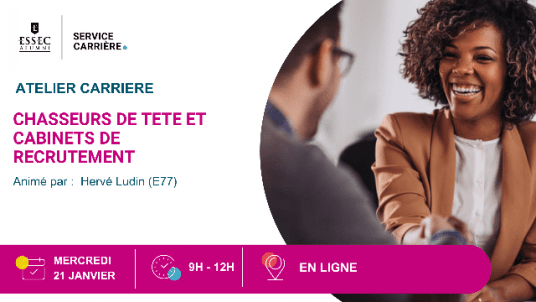 Webinaire : Les chasseurs de tête et cabinets de recrutement