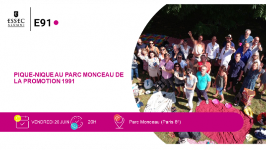 Pique-nique au Parc Monceau