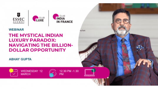 [Cycle 1/2]  Webinar ~ The Mystical  Indian Luxury Paradox:  Navigating the Billion-Dollar Opportunity