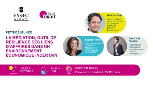 La médiation, outil de résilience des liens d’affaires dans un environnement économique incertain