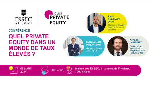 [COMPLET] Conférence ~ Quel Private Equity dans un monde de taux élevés ?