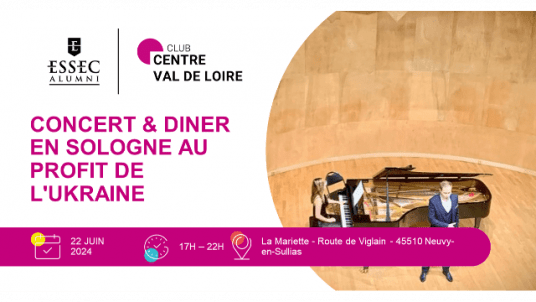 Concert & Diner en Sologne au profit de l'Ukraine