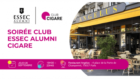 Soirée Club ESSEC Alumni Cigare