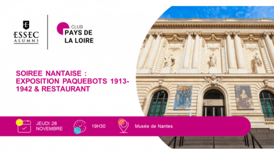 Soirée Nantaise  : Exposition  "Paquebots 1913-1942. Une esthétique transatlantique "